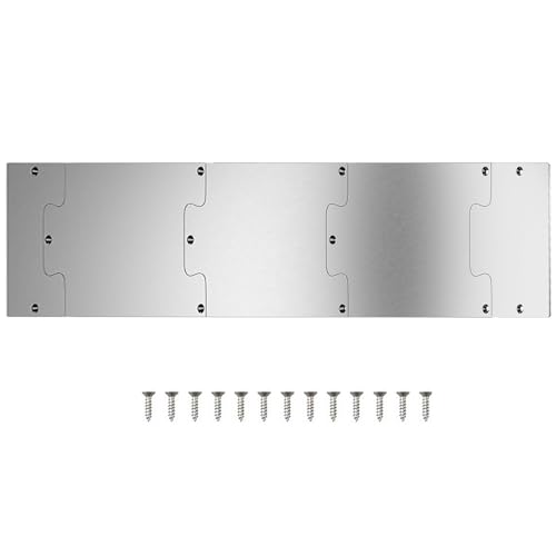 Placas de patada para puertas exteriores, placa de patada de puerta principal | Placa protector de la puerta de metal - Protección de acero inoxidable de acero inoxidable para la sala de estudio de ba