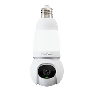 Câmera Inteligente iM6 com Conector E27 e Sensor Autotracking Intelbras