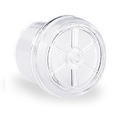 Tracheostomy Speaking Valve | Passy-Muir PMV 2000 (Clear) Low Profile - Lower Resistance Tracheostomy & Ventilator Swallowing and Speaking Valve