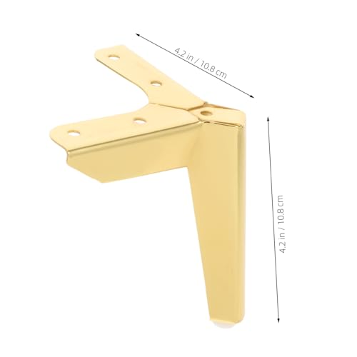 Patas de Metal para Sofá Evita Tambaleo y Eleva Muebles Bajos 3