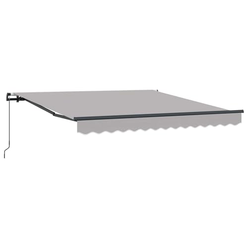 Auvent rétractable anti-UV et imperméable pour grand balcon - 4