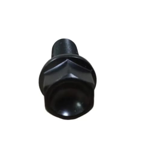 Pernos de rueda BMW para evitar roscas pasadas, kit de tuercas de acero negro m3 528 740 2