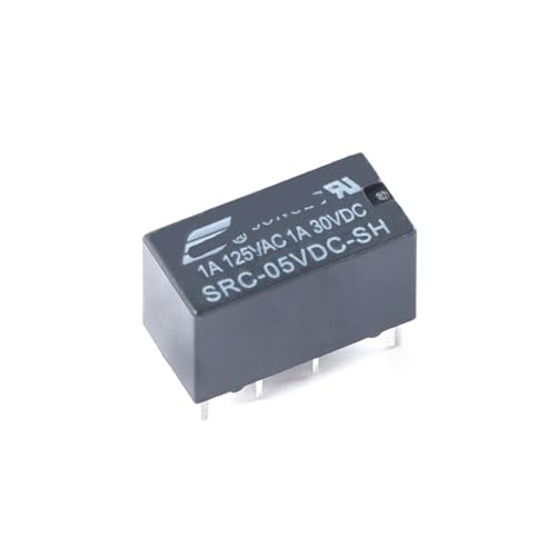 Relé SRC-12VDC-SH de 8 pines componentes electrónicos DC 12V interruptor de circuito 4
