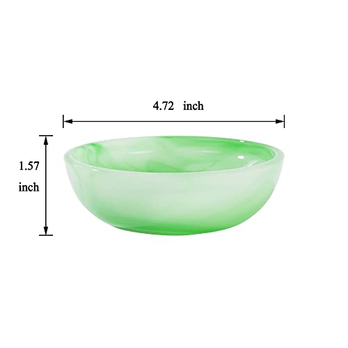 Nhkrte Decorative Bowls, Agate Decorative Bowls For Home Decor, Key Bowl, Coffee Tables Centerpiece, Soap Serving Bowl, Incense Burner, Smudge Bowl,Gift For Mother's Day #TOP2