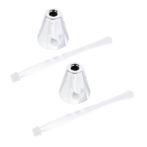 HOLIDYOYO 2Pcs Fiber Optic Light Color Changing Tabletop Centerpiece Light for Home Battery Powered LED Atmosphere Lamp for and Relaxing Ambiance