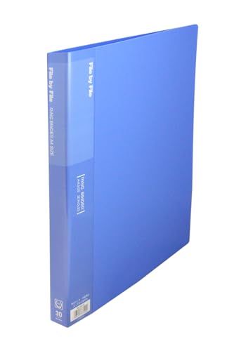 Amazon | ビュートン リングバインダー A4 30穴 ブルー RB-A4-B | O型
