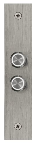 ModTX Doorbell, Brushed Aluminum, Multi Unit, Apartment (Duplex)