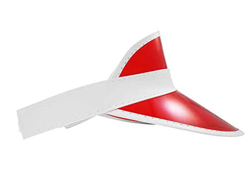 Clear Colored Plastic Sun Visor Tennis Beach Bingo Vegas Dealer Golf Casino Hat #TOP7