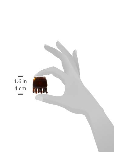 Goody Classics Medium Claw Clips, Black and Brown Colors - Great for Easily Pulling Up Your Hair - Pain-Free Hair Accessories for Women, Men, Boys and Girls, 2 Count (Pack of 1)