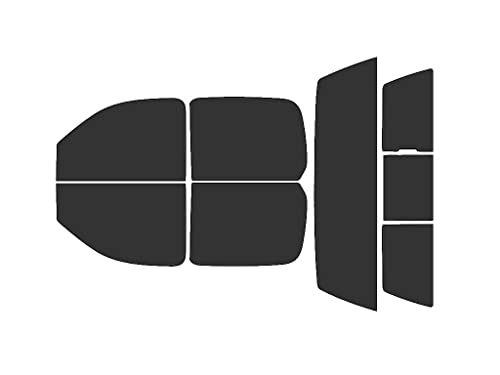 Rvinyl Window Tint Kit GMC Sierra 2007-2013 4 Door - Black