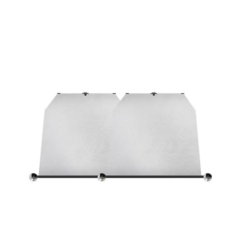 Pare-soleil pour pare-brise de voiture rétractable avec crochet intérieur réglable