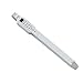 Portable Mini Digital Wind Instrument Synthesizer with Built-In Speaker New Instrument Book for Beginners Students (white)