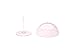 Sugar & Cloth Pale Pink Plastic Champagne Coupe Set, 4-Piece