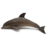 Solid Sea Animals Educational Toys,Simulation Ocean Shark Sea Creature Toy for Toddlers Kids (Dolphin)