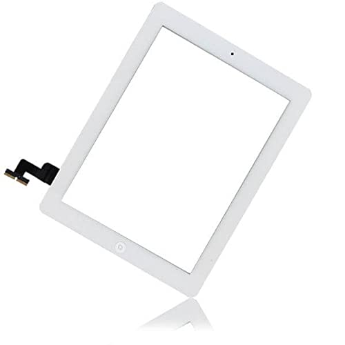Touch Screen Digitizer Touch Pad Assembly Compatible with iPad 2 : White-picture-15