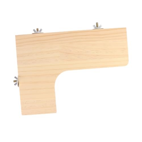 LIOOBO ペットケージプラットフォーム 鳥の車輪のおもちゃ ハムスター ハリネズミのアクセサリー ラットハウス hamster ハムスター ペットケージ踏み板 木製ペットプラットフォーム 竹