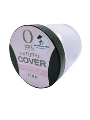 Organic Nails Acrylic Cover Pink 5oz (140grms) polymer powder