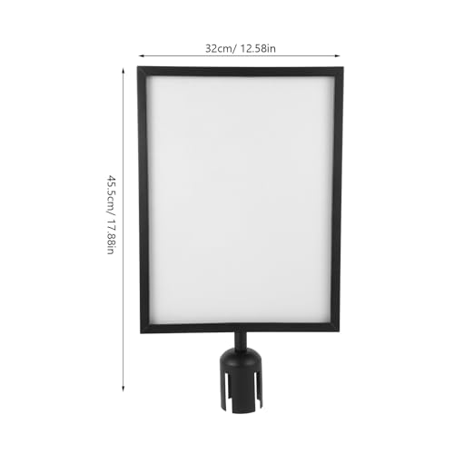 Tofficu Suporte De Sinal De Pilar Quadro Retrato Suporte Superior Cartazes Exibir Moldura De Retrato