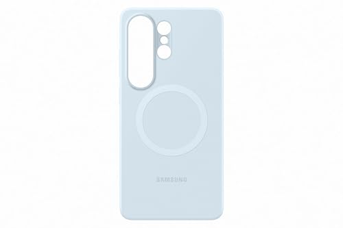 Samsung Galaxy S26 Ultra Silicone Magnet Phone Case, Soft-Touch, Durable Grip, Great Feel, Light Blue