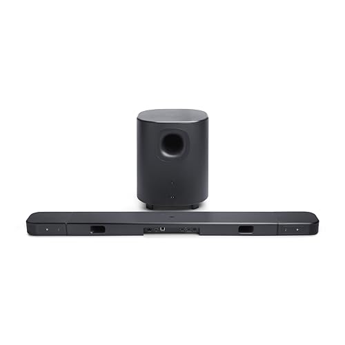 JBL Bar 700MK2-7.1 Channel soundbar System with Detachable Speakers and Dolby Atmos®, 780W max Output Power and a 10" Wireless subwoofer, Works with Voice Assistant-Enabled Speakers (Black) - Image 4
