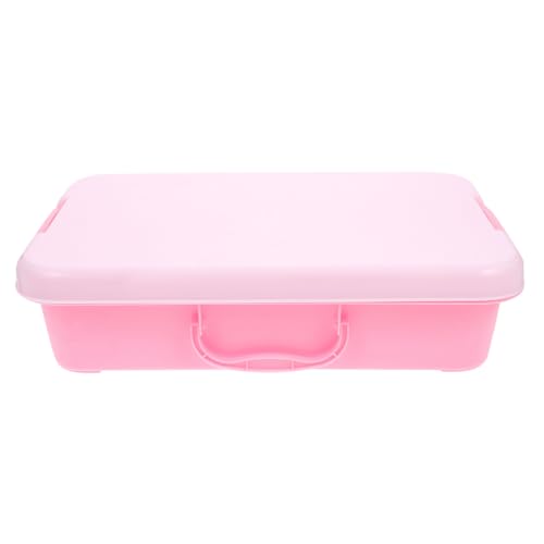 ULTECHNOVO Handheld Sandbox Storage Box for Fun Outdoor Organizer with Spacious Capacity Safe Material for Beach and Playtime Activities