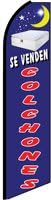 SE VENDEN COLCHONES (Blue) Flutter Feather Banner Flag (11.5 x 3 Feet)