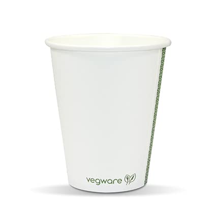 Gobelets jetables en carton Vegware pour éliminer le plastique de vos réceptions