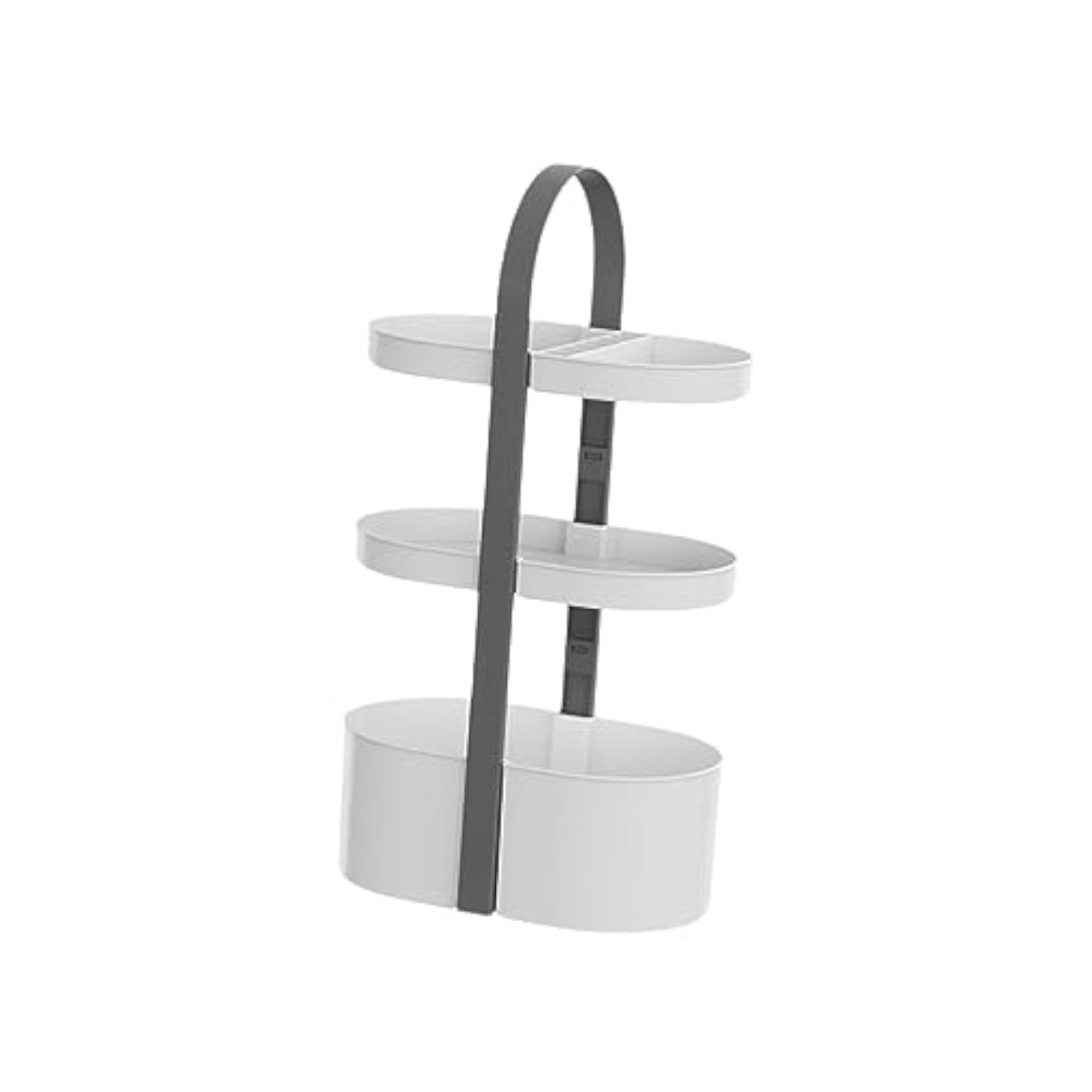 3-Layer Cosmetics Storage Rack for Bathroom Counter