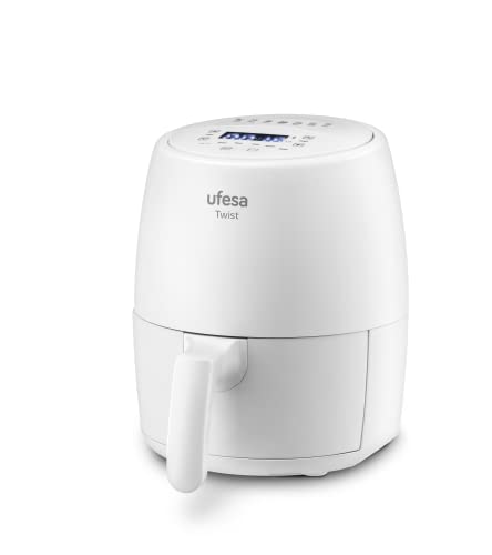 Ufesa Twist Airfryer Hete Lucht Friteuse, 2L, 6 Kookprogrammas, 1200W, Timer, Temperatuur 80ºC - 200ºC, BPA-vrij, Antiaanbak laag mand, Cooltouch behuizing en handvat - Afbeelding 4