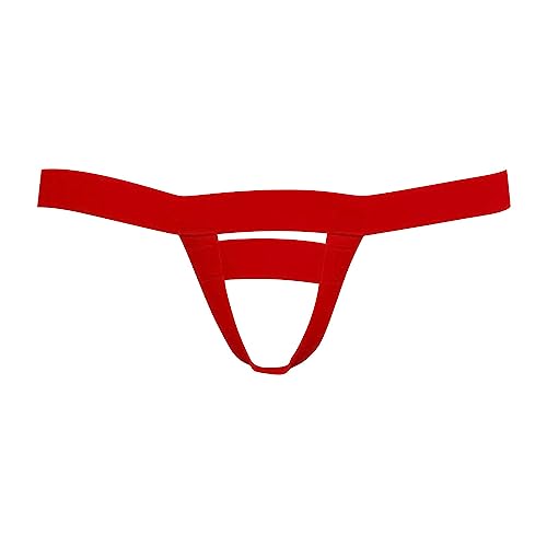Ropa interior con anillo colgante para hombre, soporte escrotal, S-3XL, rosso, M