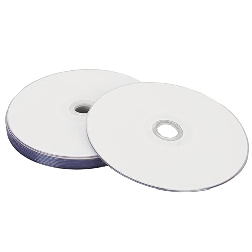 DVD R Blank Disc, 4.7G 16X Recordable Media Sturdy PC, Multi Purpose Storage for Music Video Photos, for Most DVD R DWD R Drivers (50PCS)