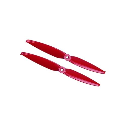 Hélices LR6 FPV de 6,42 pouces en version bipale rouge haute résistance