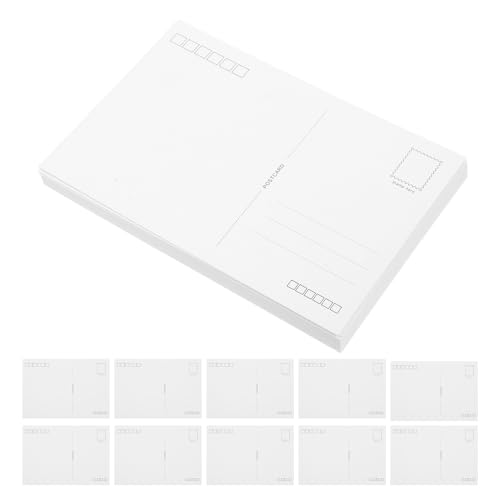 Cartes postales vierges en papier cartonné lisse lot de 120 pièces de qualité supérieure