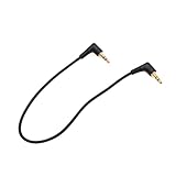 Ce câble audio 3,5 mm est doté d'une double courbure à angle droit de 90°, ce qui empêche efficacement la flexion excessive du câble au niveau du connecteur et prolonge considérablement la durée de vie des écouteurs ou des câbles audio. Son format compact permet un gain de place sur les côtés de l'appareil, pour un résultat soigné et esthétique.