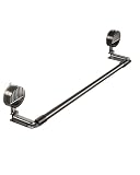 Suction Cup Shower Curtain Rod Suction Cup on Either End Tension Curtain Rod Adjustable 38-76 in Shower Curtain Tension Rod No Drilling Towel Rack Bath Towel Holder Non Slip for Glass Shower Door(Tran