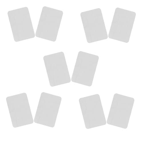 GRIRIW 10pcs Heat Resistant Ironing Pad Scalding Insulation Mat for Steam Ironing Portable Garment Protector for Home and Travel Mesh Cloth