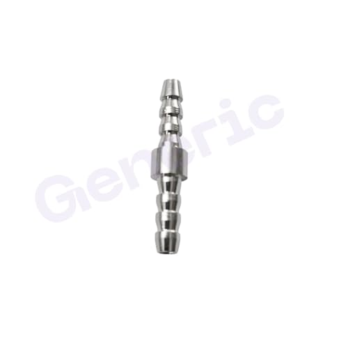 Image of Dental Chair Parts - 2mm x 2mm Straight Round Jointer | Direct Water Pipe Connector | Brass Construction, Lightweight & Durable (Pack of 5-2mm x 2mm)