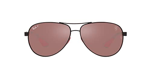 Ray-Ban womens Rb8331m Scuderia Ferrari Collection Aviator Sunglasses