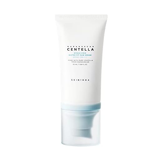 SKIN1004 Madagascar Centella Hyalu-cica Water-Fit Sun Serum - Bloccante Coreano con Centella e Acido Ialuronico