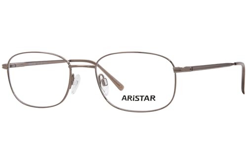 Aristar By Charmant Men's Eyeglasses AR6771 AR/6771 535 Brown Optical Frame 54mm