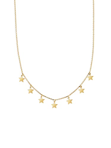 SINGULARU - Collar Mini Stars. Colgante en Plata de Ley 925 con...
