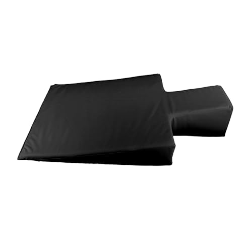 Aosekaa Upholstered Wedge Fitness Equipment Professional Accessories for Pilates Reformer Machine Workout Pad for Home Gym Stretching, Black