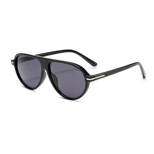 Retro Unique Punk Pilot Sunglasses Women Fashion Clear Gradient Shades UV400 Men Punk Orange Sun Glasses