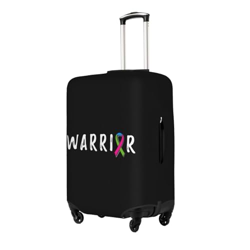 Travel Luggage Cover Warrior Rare Disease Awareness Fashion Washable Baggage Suitcase Protector Fit For Luggage Medium2