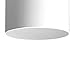 Progress Lighting 5-Inch Cylinder Outdoor Wall Sconce, 2-Light Modern Wall Mount Up and Down Lights, Interior and Exterior Lighting for Home or Porch, Polycarbonate Construction, White (P5713-30)