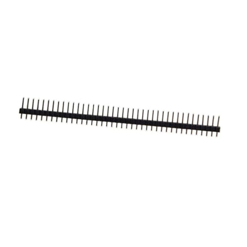 VKLSVAN 20 PCS 40P Single Row Pin Header Strip Male Header Pin Connector 2.54mm Pitch for PCB Prototype Breadboard Circuit Welding