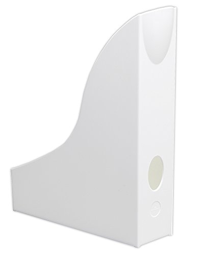 Porte-revues plastique blanc Durable pour ranger vos catalogues de bureau