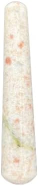 Aashita Creations Crystal Massage Wand 4 to 5 inches for Females, Womens & Girls (Sunstone)