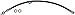 Dorman H621353 Front Passenger Side Brake Hydraulic Hose Compatible with Select Hyundai Models