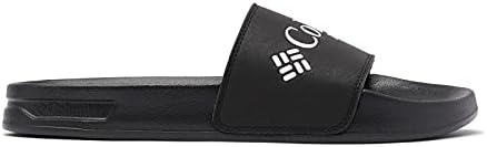 Columbia mens Tidal Ray? Pfg Slide Sport Sandal, Black/White, 15 US | Image 5
